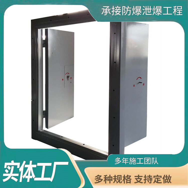 有框防爆门